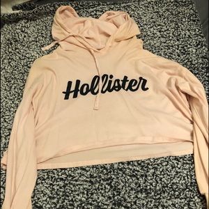 cropped hoodie